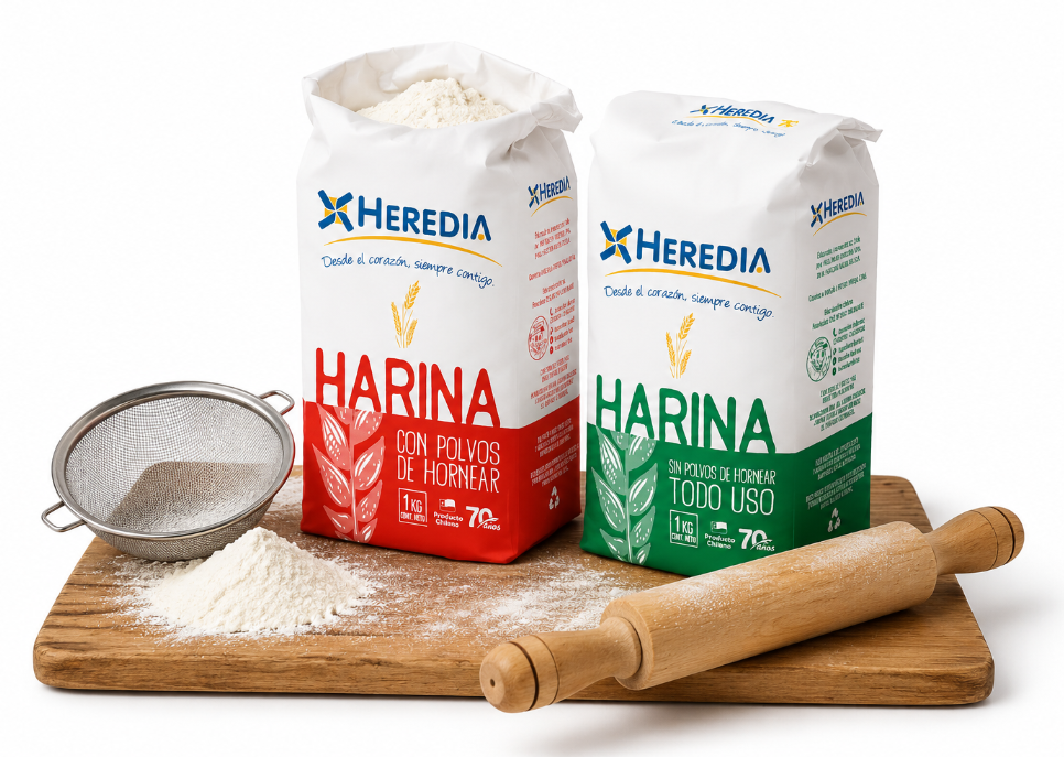 harina para el hogar, casera heredia, queques y pan amasado